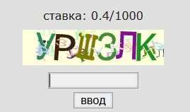 внешний вид капчи